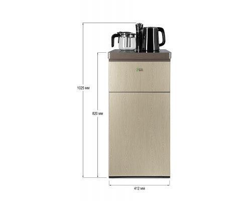 Кулер с чайным столиком Тиабар Ecotronic TB7-LN gold